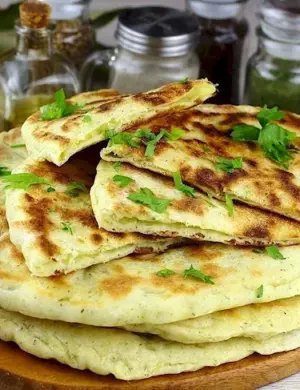 Картофельные лепёшки на сковороде