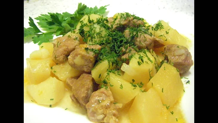 Картошка с мясом