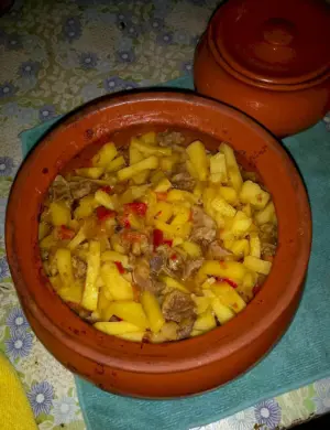 Картошка с желудками