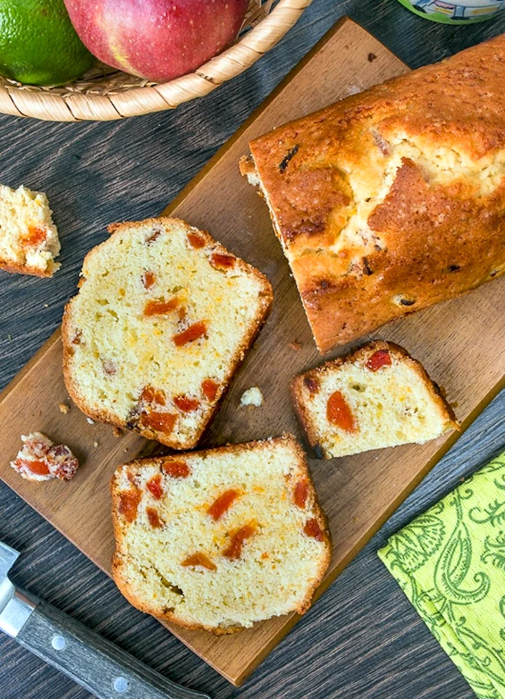 Кекс с курагой