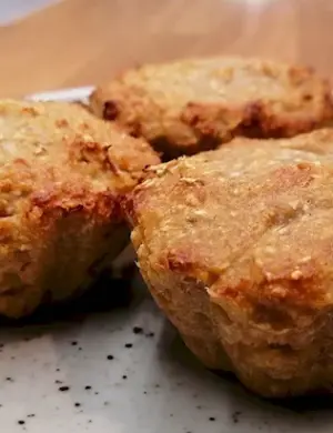 Кекс с овсяными хлопьями