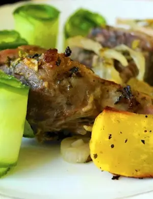 Къыйма с картошкой