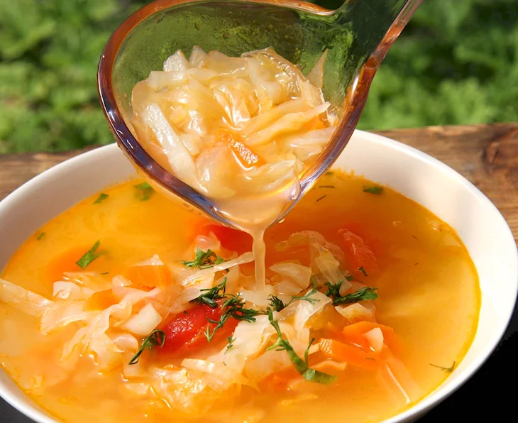 Кислые щи из квашеной капусты