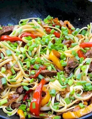 Китайская лапша удон