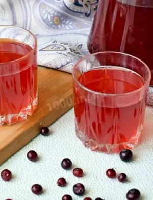 Компот из клюквы