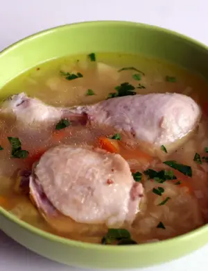 Консоме из курицы