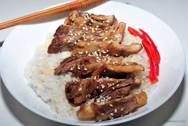 Корейский мясо острый