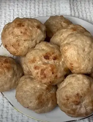 Котлетки ежики
