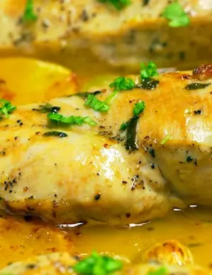 Kurica v limonnom souse