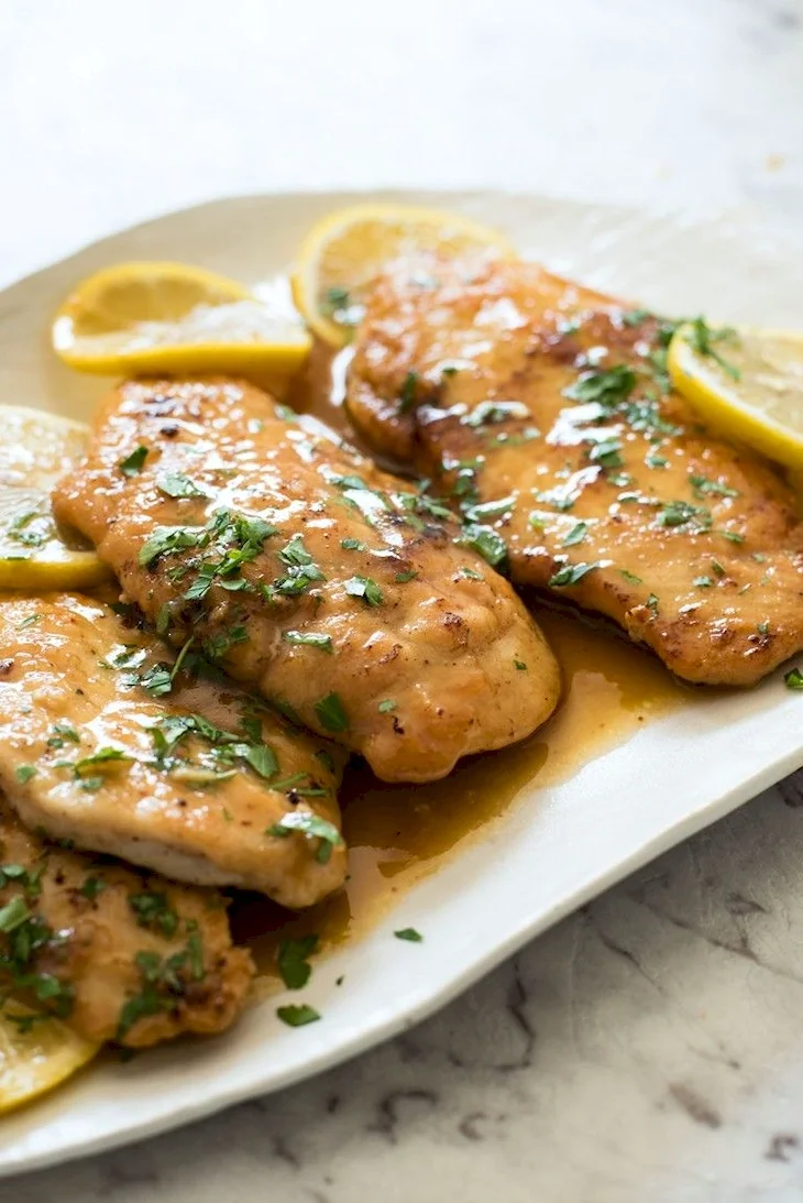 Kurica v limonnom souse