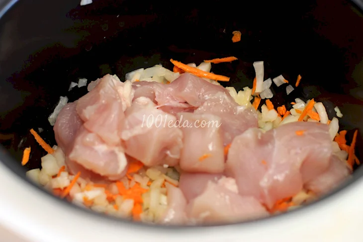 Куриная грудка в мультиварке