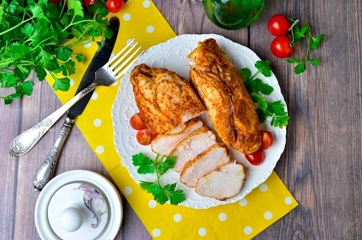 Куриное филе по гречески