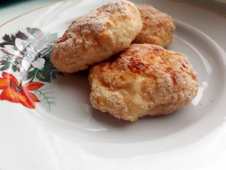 Куриные котлеты с творогом