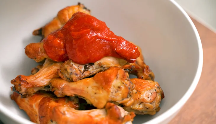 Куриные Крылья с апельсиновым соусом