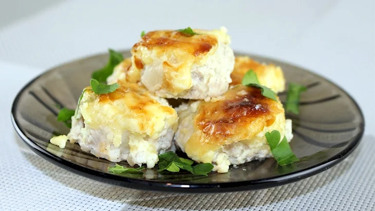 Куриные шарики в сливочном соусе