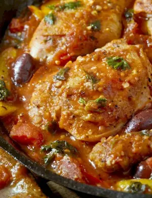 Курица Каччиаторе курица по-охотничьи