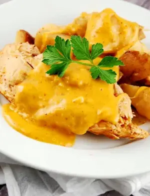 Курица в сырном соусе