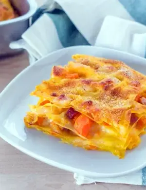 Лазанья с тыквой