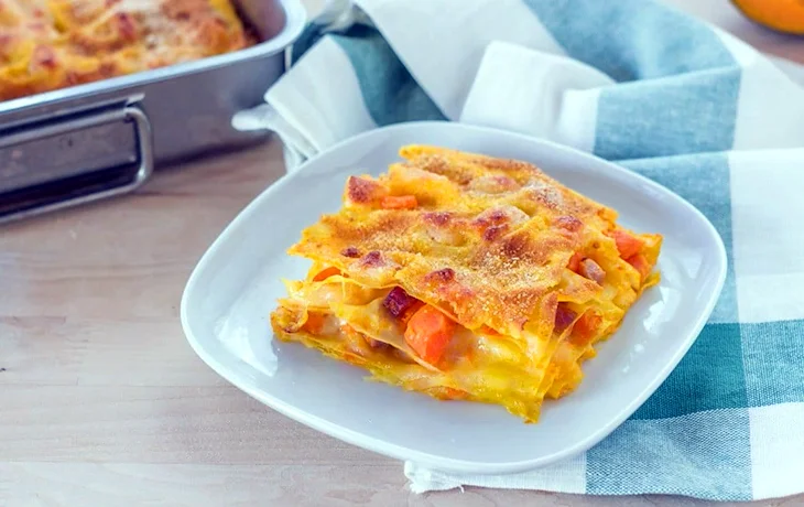 Лазанья с тыквой