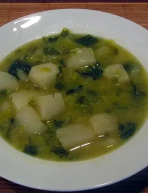 Leek Soup – суп из лука-порея.