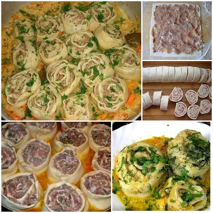 Ленивые пельмени грузинчики