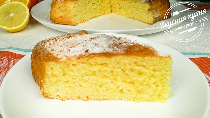 Лимонный кекс