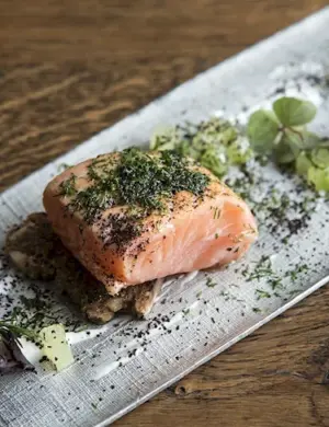 Лосось sous vide