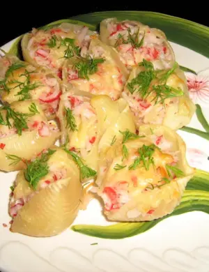 Львиные головы с крабовым мясом