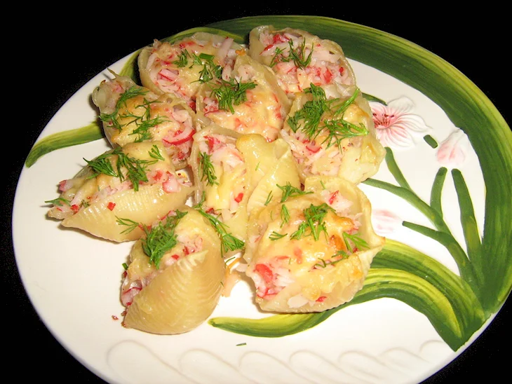 Львиные головы с крабовым мясом