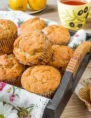 Маффины на Пасху с белковым кремом