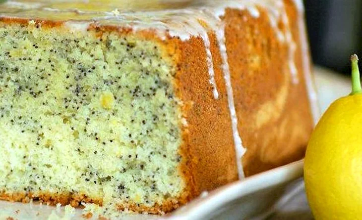 Маково лимонный кекс