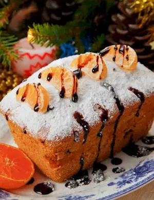 Мандариновый кекс