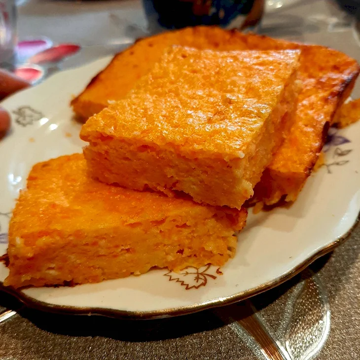 Манно морковная запеканка