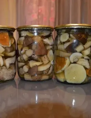 Маринованный грибы