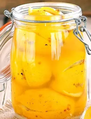 Марокканские соленые лимоны