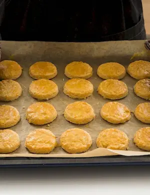 Мягкое сырное печенье