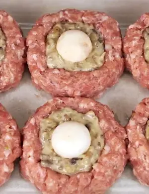 Мясные ватрушки из фарша