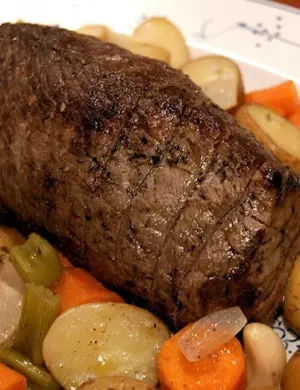 Мясо с овощами