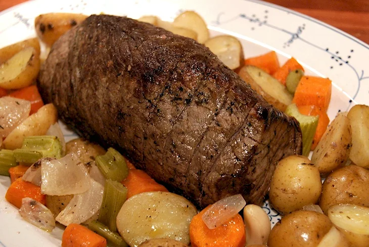 Мясо с овощами