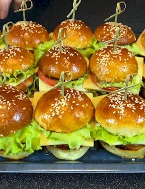 Мини булочки для бургеров
