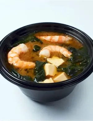 Мисо с креветками