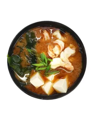 Мисо суп с креветками