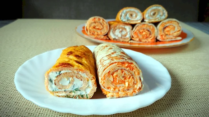 Морковные блинчики