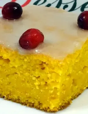 Морковный манник на кефире