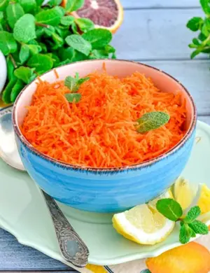 Морковный салат
