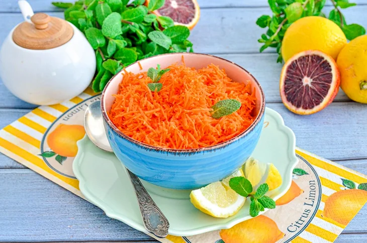 Морковный салат