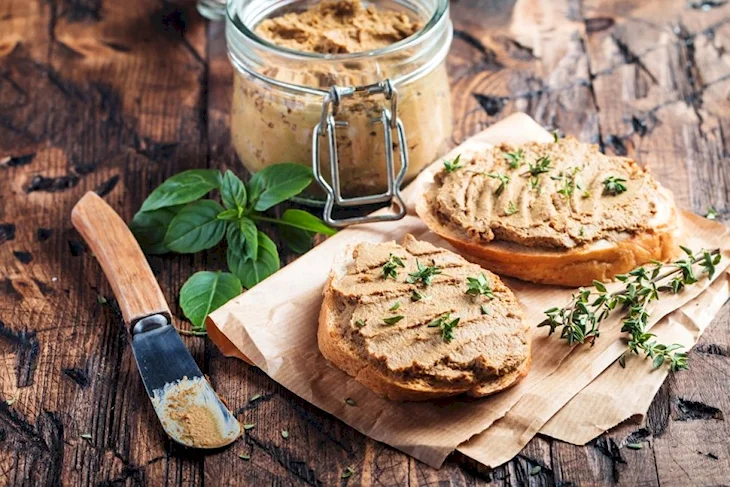 Нежный паштет из куриной печени