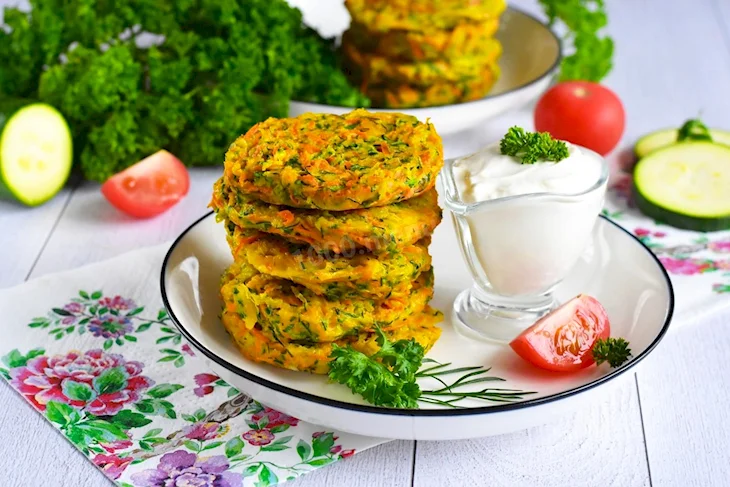 Оладьи из кабачков