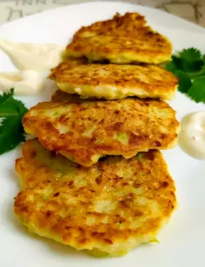 Оладьи из кабачков