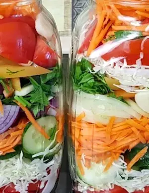 Овощное ассорти пальчики оближешь